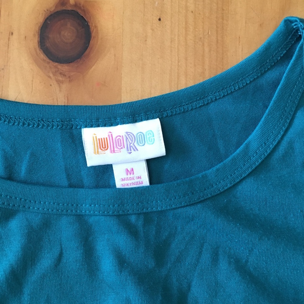 Lularoe Carly Solid Blue - image 2